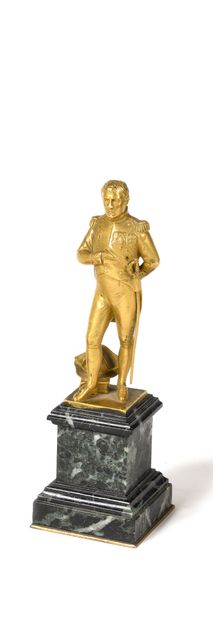 « L’EMPEREUR NAPOLEON IER ». Médaillon en...