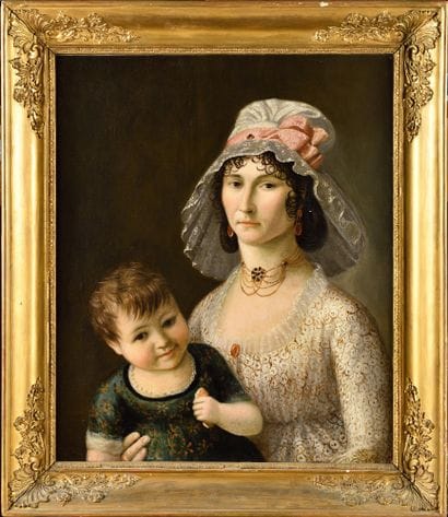 FRENCH SCHOOL OF THE 19TH CENTURY. Portrait...