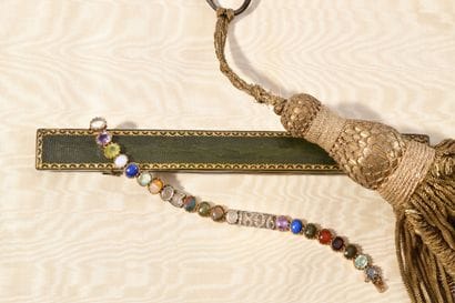 
EXCEPTIONAL ACROSTIC BRACELET, OFFERED BY...