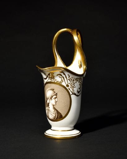 PARIS, DAGOTY Etruscan shaped milk jug in...