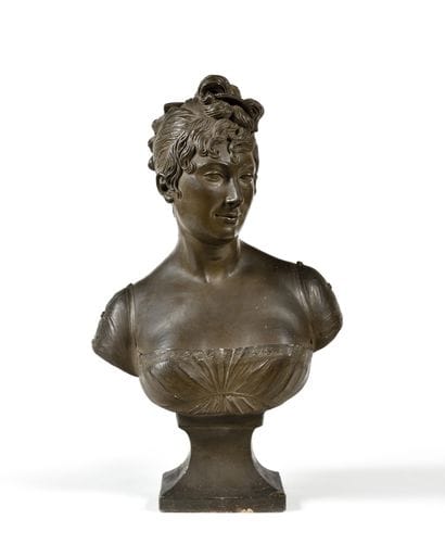 J. CHINARD, AFTER Young woman with a comb...