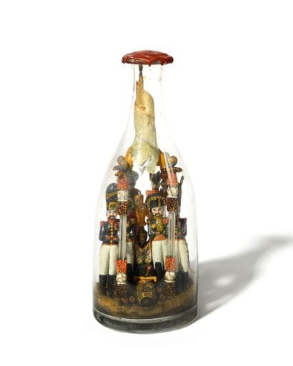 RETURN OF THE ASHES Rare bottle containing...