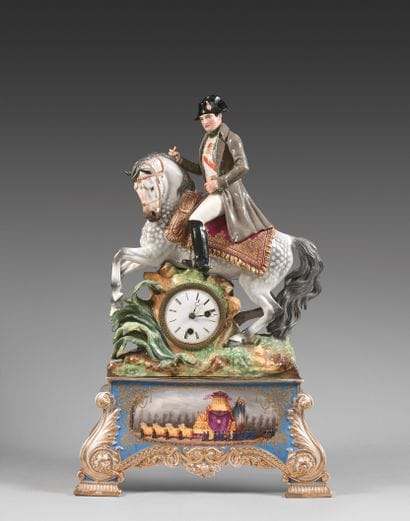 PARIS, JACOB PETIT Large porcelain Return...