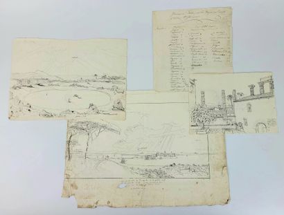 FRENCH SCHOOL OF THE 19th CENTURY View of...