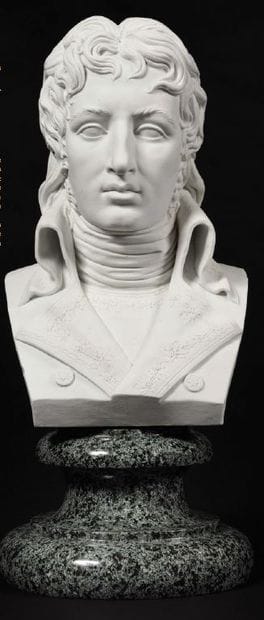
SEVRES Bisque bust representing General...
