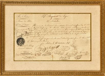 SET OF THREE DOCUMENTS RELATING TO CAPTAIN...
