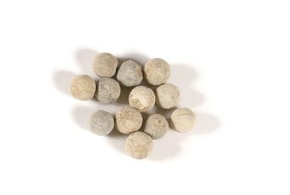 LOT OF 12 BISCAÏENS FROM THE BATTLEFIELD...
