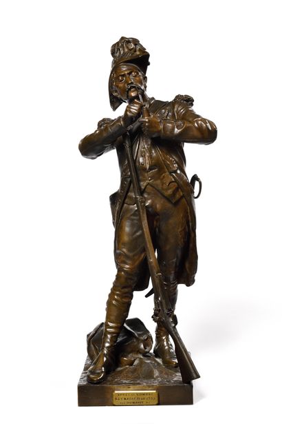 ÉTIENNE HENRI DUMAIGE (1830-1888) ECOLE FRANÇAISE...