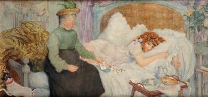 Abel Jules FAIVRE (1867 - 1945)
La tireuse...