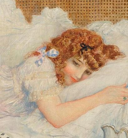 Abel Jules FAIVRE (1867 - 1945)
La tireuse...