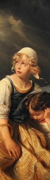 Paul DELAROCHE (Paris 1797 - 1856)
Enfants...