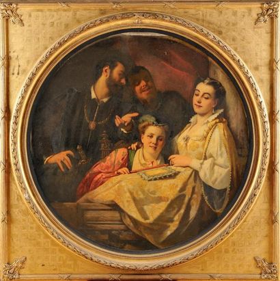 Charles Camille CHAZAL (Paris 1825 - 1875)
Un...