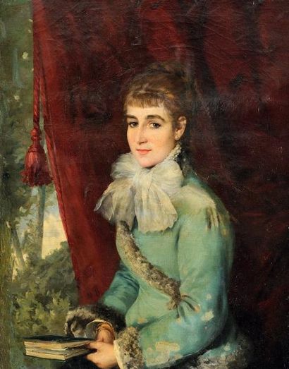 Ecole FRANCAISE du XIXème siècle
Portrait...