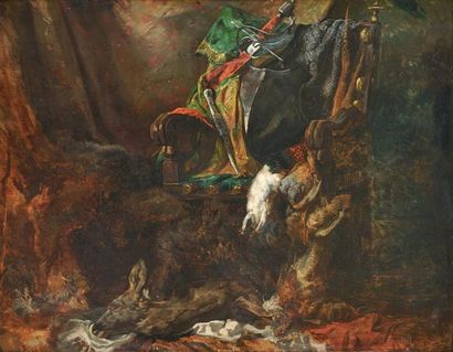 Henri REGNAULT (Paris 1843 - 1871 Rueil-Malmaison)
Nature...