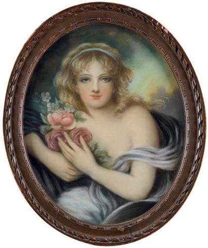 Ecole Française du XIXème siècle
Portrait...