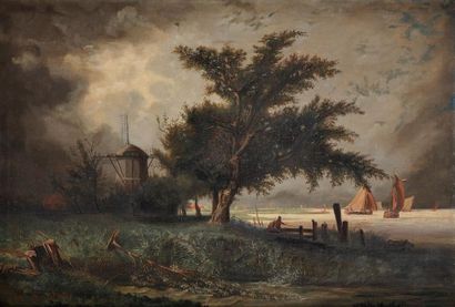 Louis Hector LEROUX (Verdun 1829 - Angers...