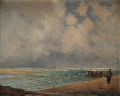 Attribué à Maurice François COURANT (1847...