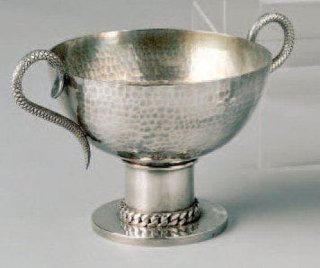 Jean DESPRES (1889-1980)
Coupe en argent...
