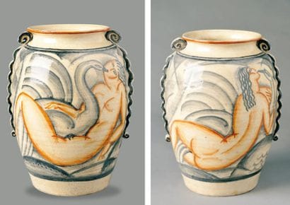 René BUTHAUD (1886-1986)
Haut vase ovoïde...