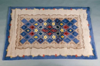 Jules LELEU (1883-1961)
Tapis en laine de...