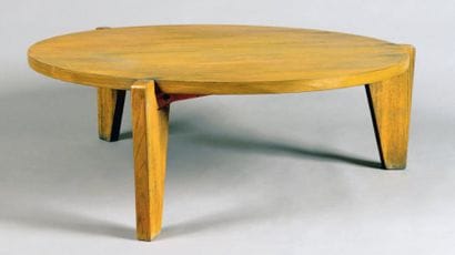 Jean PROUVÉ (1901-1984)
Table basse à épais...
