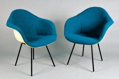CHARLES & RAY EAMES (1907-1978) (1912-1988)
Paire...