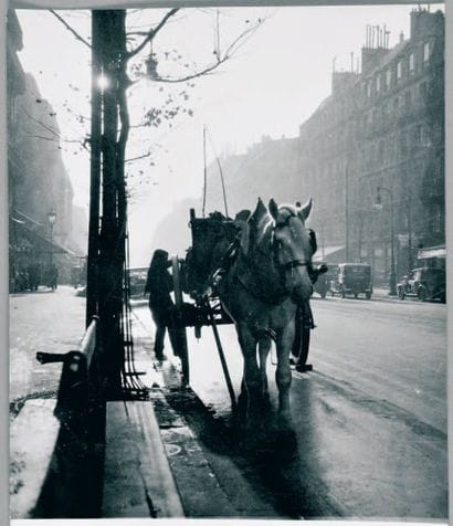 Jean ROUBIER (1896-1981)
VOITURE À CHEVAL,...