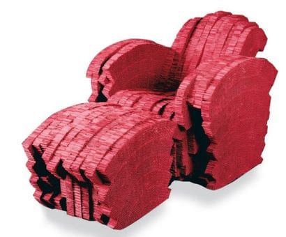Frank O. GEHRY (né en 1930)
Fauteuil Red...