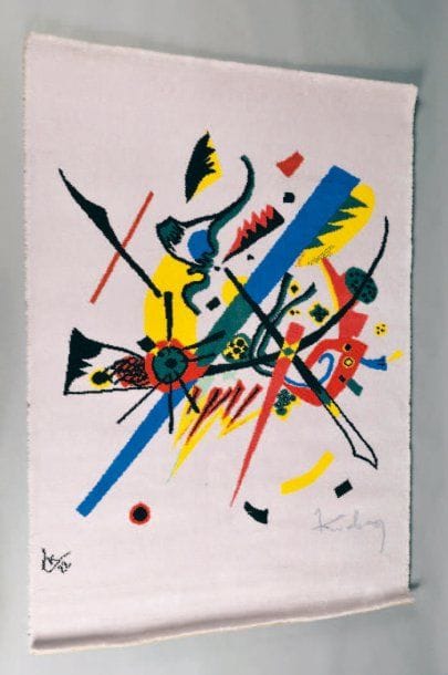 D'après WASSILY KANDINSKY
Small worlds Tapis...
