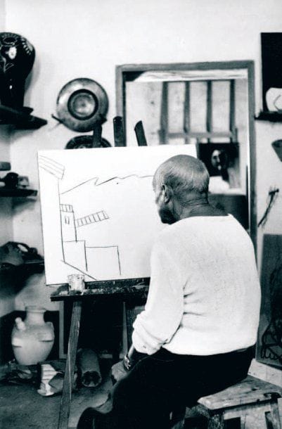 ANDRÉ VILLERS (1930)
PICASSO PEIGNANT DANS...