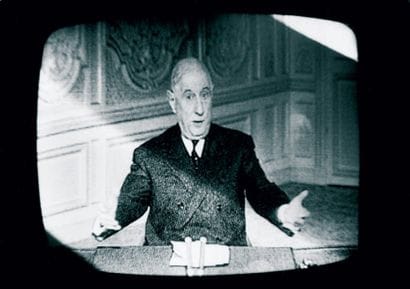 MARC RIBOUD (1923)
LE GÉNÉRAL DE GAULLE Signée...