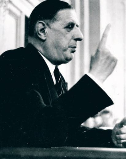 PARIS MATCH GÉNÉRAL DE GAULLE, circa 1950...