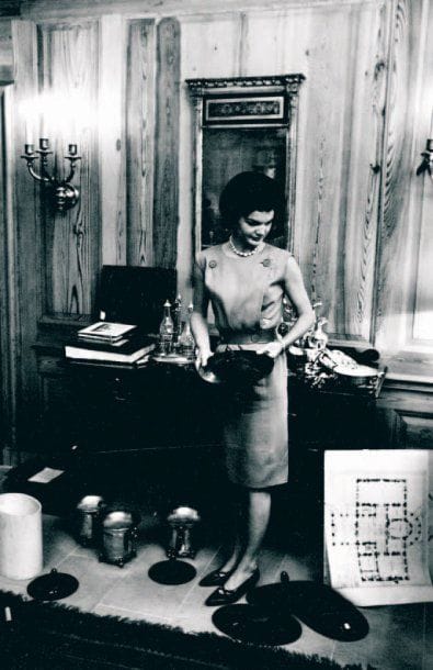 ED CLARK JACKIE KENNEDY À LA MAISON BLANCHE,...