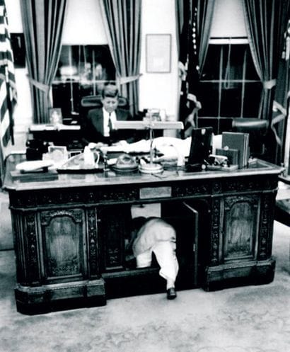 STANLEY TETRICK INTIMITÉ DANS LE BUREAU OVALE,...