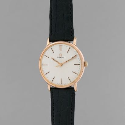 OMEGA

Type deville.

Circa: 1960.

Gold-plated...