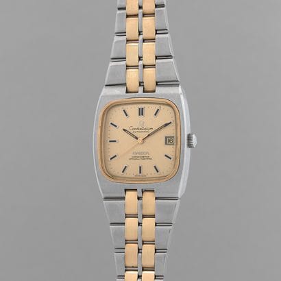 OMEGA

Constellation.

About :1980.

Gold...