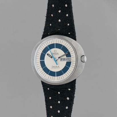 OMEGA 

Dynamic Geneva.

Circa: 1970.

Steel...