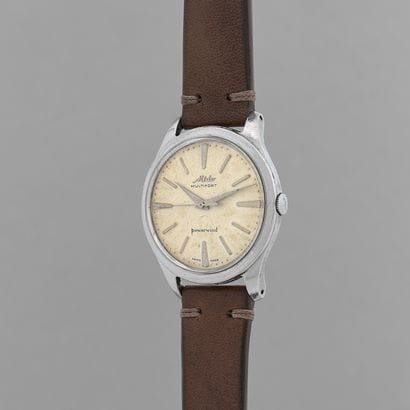 MIDO

Multifort.

Circa: 1950.

Steel bracelet...