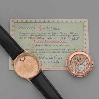ROLEX

Precision.

Ref: 8961. 

Circa: 1960.

Gold...