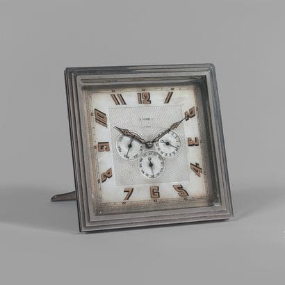 L.LEROY & Co.

Artdeco clock.

Circa: 1930.

Beautiful...