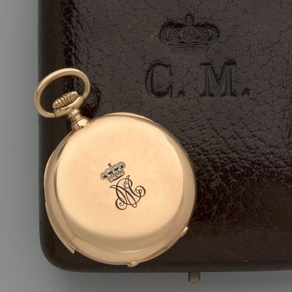 BREGUET

Minute repeater.

Circa: 1900.

Pocket...
