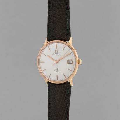 OMEGA

Simca.

About: 1960.

Gold bracelet...