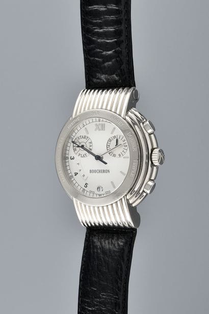BOUCHERON

Chronogolf.

About 2000.

Steel...