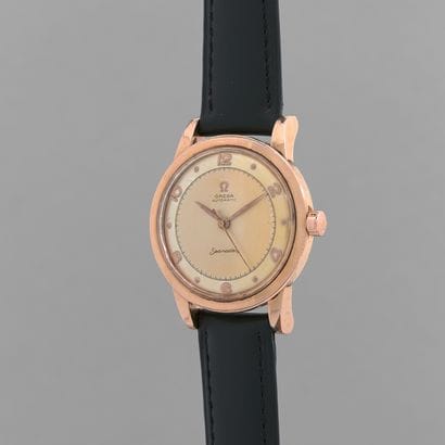 OMEGA 

Seamaster Automatic.

Circa: 1960.

Gold...