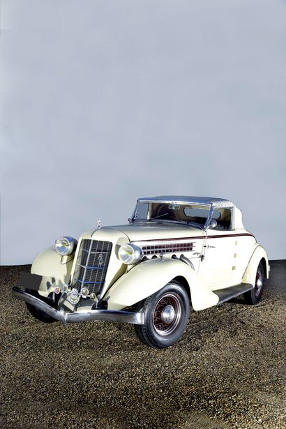 1935 AUBURN 
N° de série : 33195F

 N° moteur...