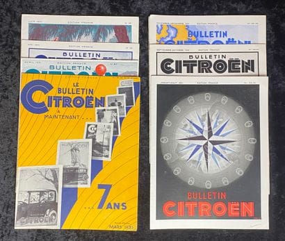 Bulletin Citroen

Janvier à Décembre 1931,...