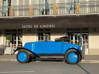 1925 RENALT NN
Chassis N 194301

Carrosserie...