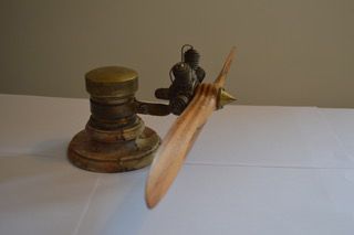 MOTEUR GNOME
Mascotte en bronze nickelé...