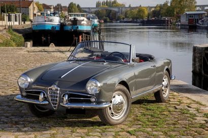 1960 ALFA ROMEO 
N° de châssis : 149508845...