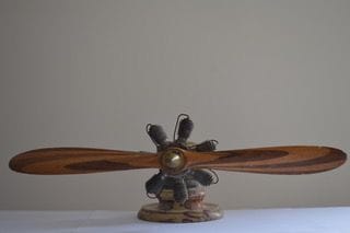 MOTEUR GNOME
Mascotte en bronze nickelé...